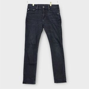 Noend Denim Jeans Slim Fit Mens 30x32 Black Denim Straight Leg Made in USA